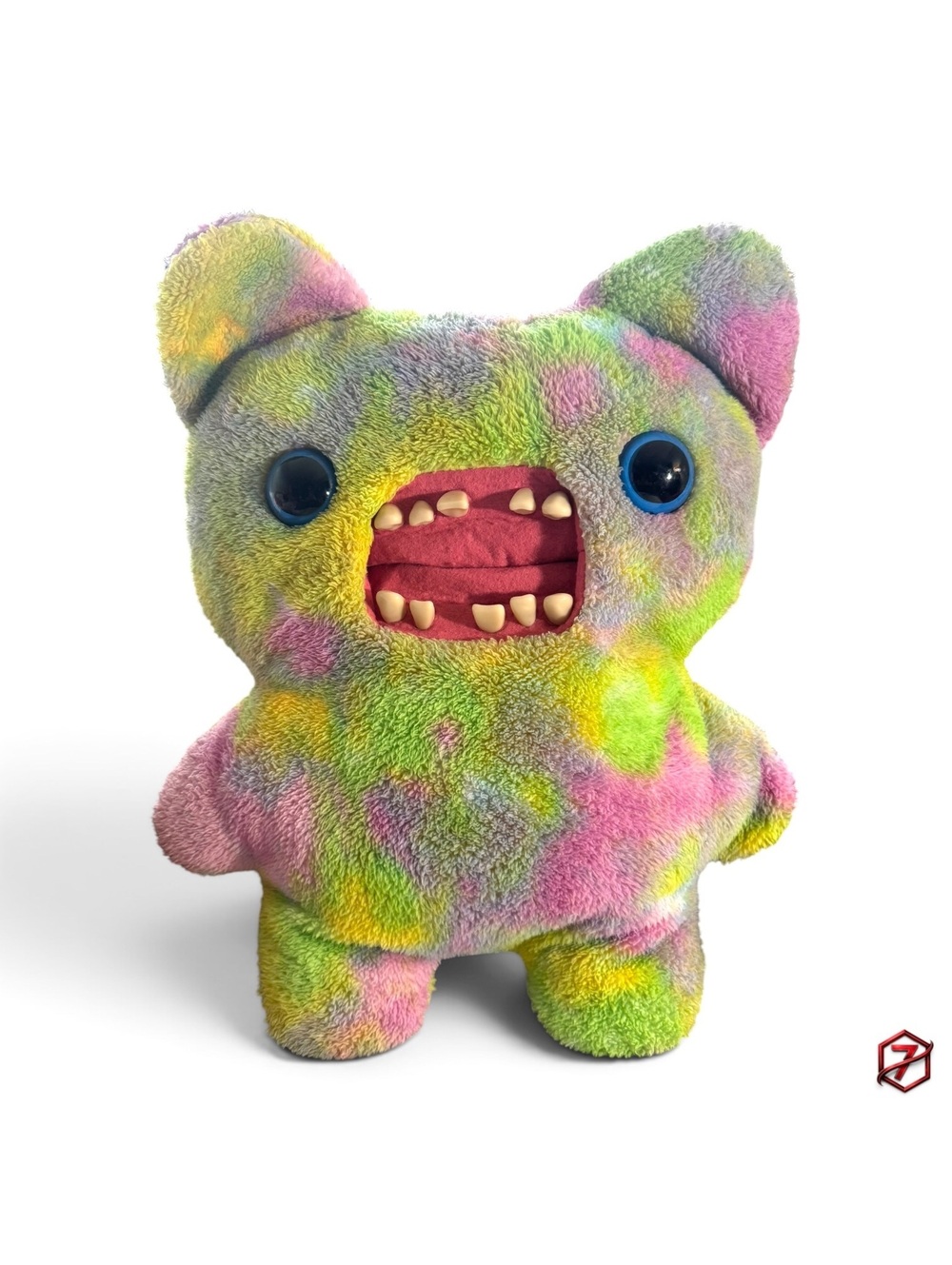Fuggler Bigg Fugg Screech 18in Pastel Tie Dye Large Plush Spin Master